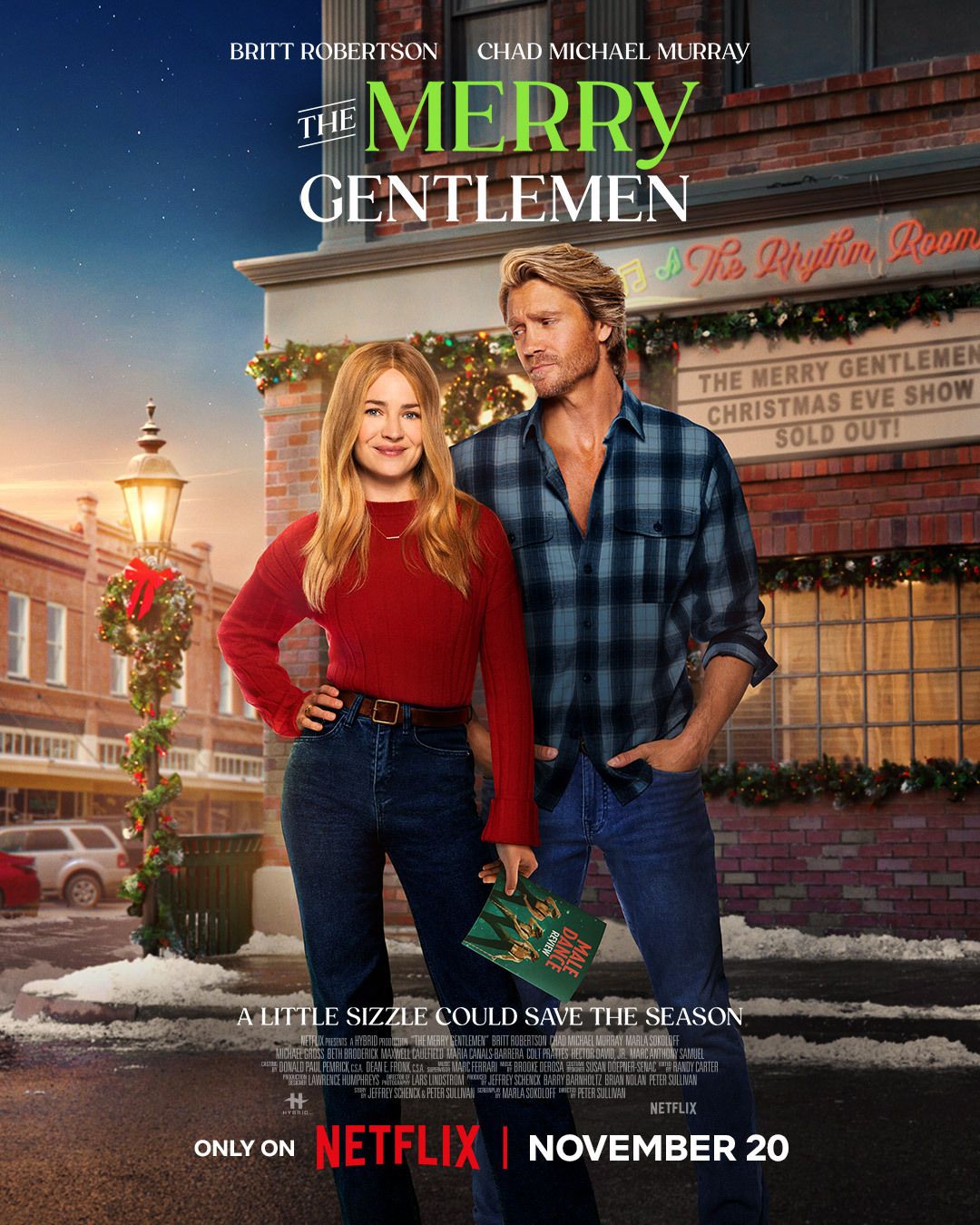 The Merry Gentlemen (2024) Hindi Dubbed HDRip